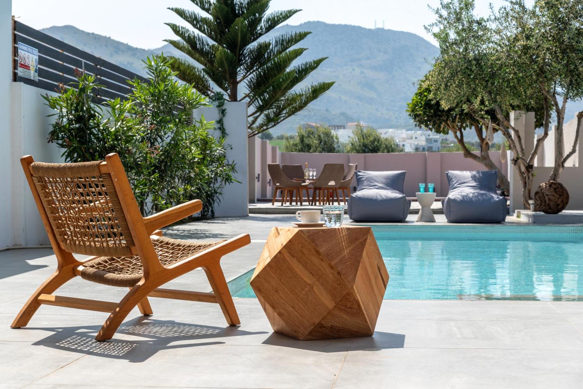 Hypnosis Beachside Villa With Private Heated Pool Georgioupoli Exterior foto